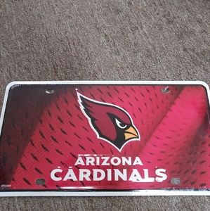 Arizona Cardinals License Plate